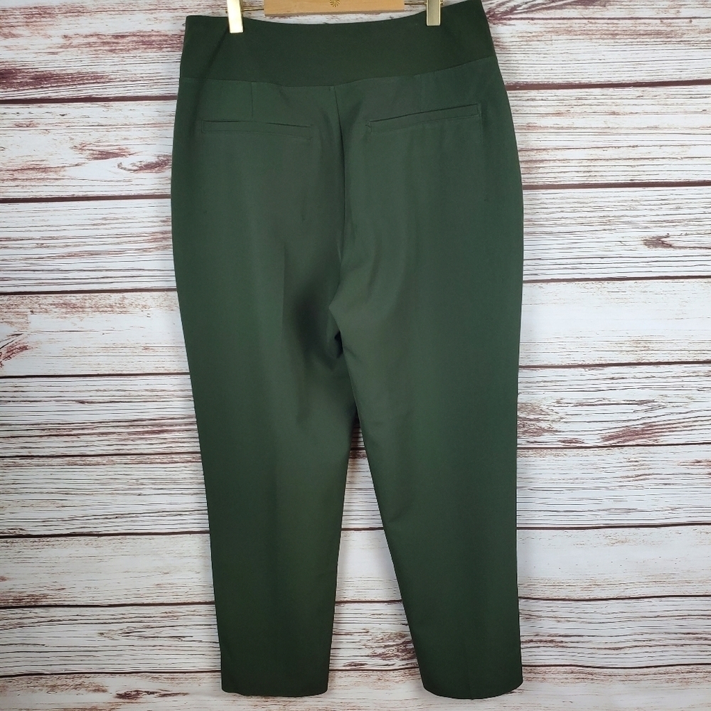 Athleta Womens Size 10 Forest Green Endless High Rise Stretch Pants - Picture 5 of 10